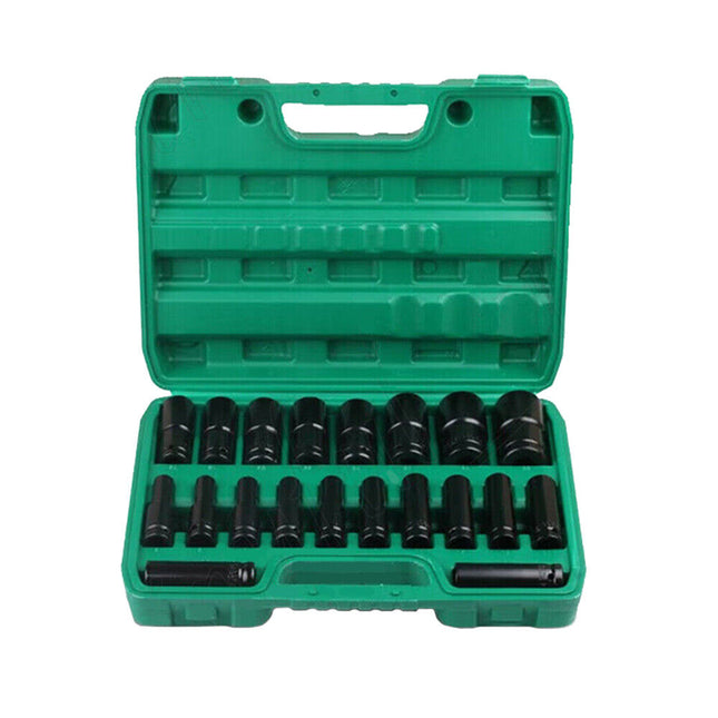 20PCS 1/2" Socket Set 8-32MM
