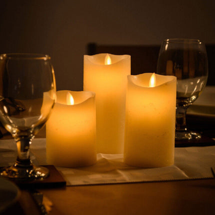 18cm LED Flickering Candle - salelink.co.nz