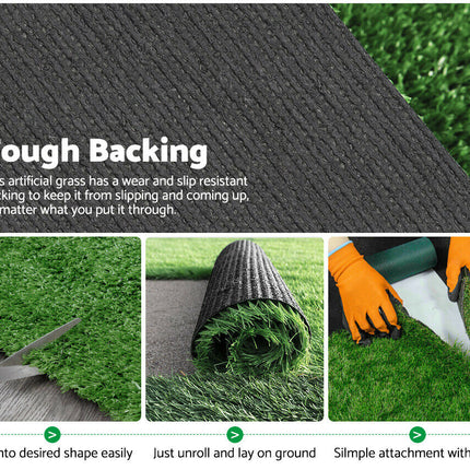 1X10M Artificial Grass 17MM 10M2