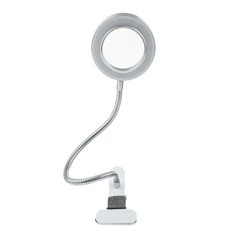 8X Magnifying Lamp Desk Table Magnifier Light