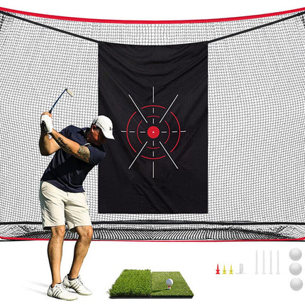300x213cm Golf Practice Net Set - salelink.co.nz