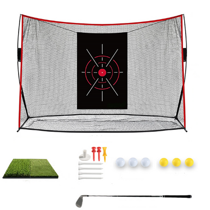 300x213cm Golf Practice Net Set - salelink.co.nz