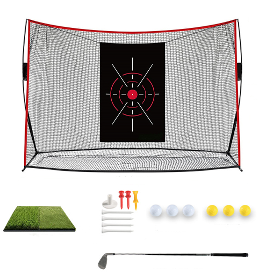 300x213cm Golf Practice Net Set - salelink.co.nz