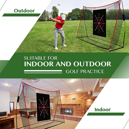 300x213cm Golf Practice Net Set - salelink.co.nz