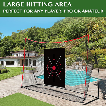 300x213cm Golf Practice Net Set - salelink.co.nz