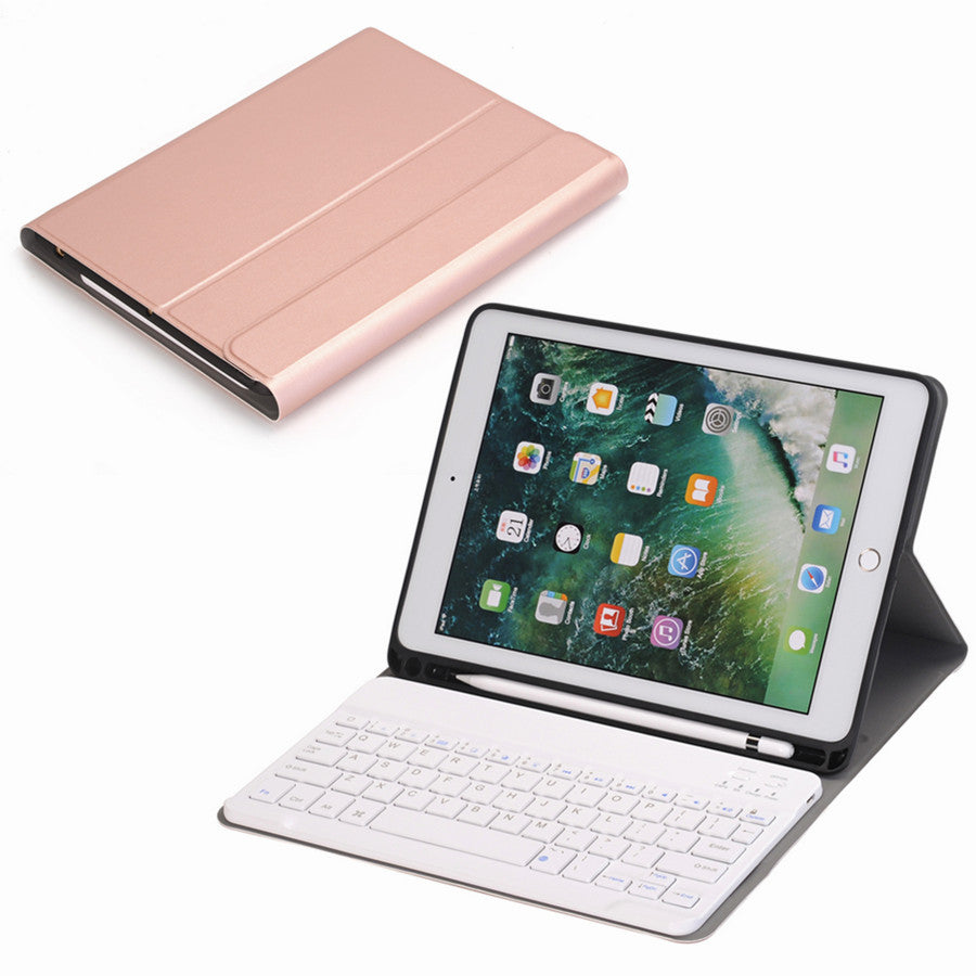 For iPad Air 1/2, Pro 9.7, iPad 9.7 2017/2018 Slim Wireless Bluetooth Keyboard Case