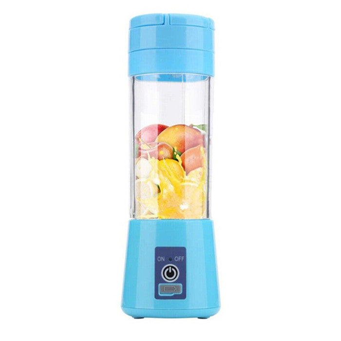 Electric Juicer Bottle Fruit Blender Mixer with 6 Vanes