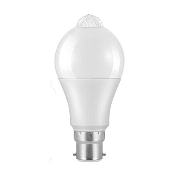 B22 12W LED PIR Sensor Motion Bulb Lamp Globe Energy Saving