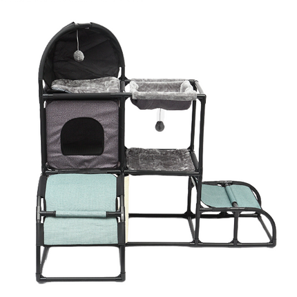 Cat Tree Tower Post Scratcher Scratching Condo Play House