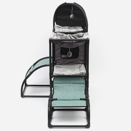 Cat Tree Tower Post Scratcher Scratching Condo Play House