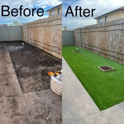 Two Pieces 1X10M Artificial Grass 17MM 20M2