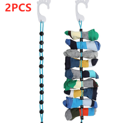 2Pcs Sock Cleaning Supplies Storage Hook Sock Storage Organizer
