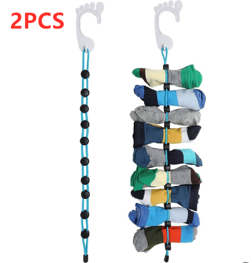 2Pcs Sock Cleaning Supplies Storage Hook Sock Storage Organizer