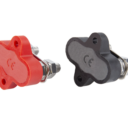 Battery Power Distribution Terminal Block Set Dual M8 - salelink.co.nz